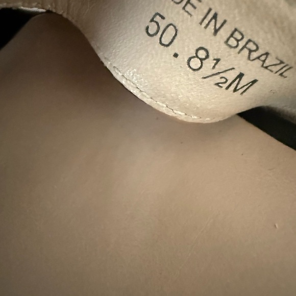 Kate Spade   ❤️😻size 8.5 Black Leather Wedges - Picture 8 of 8